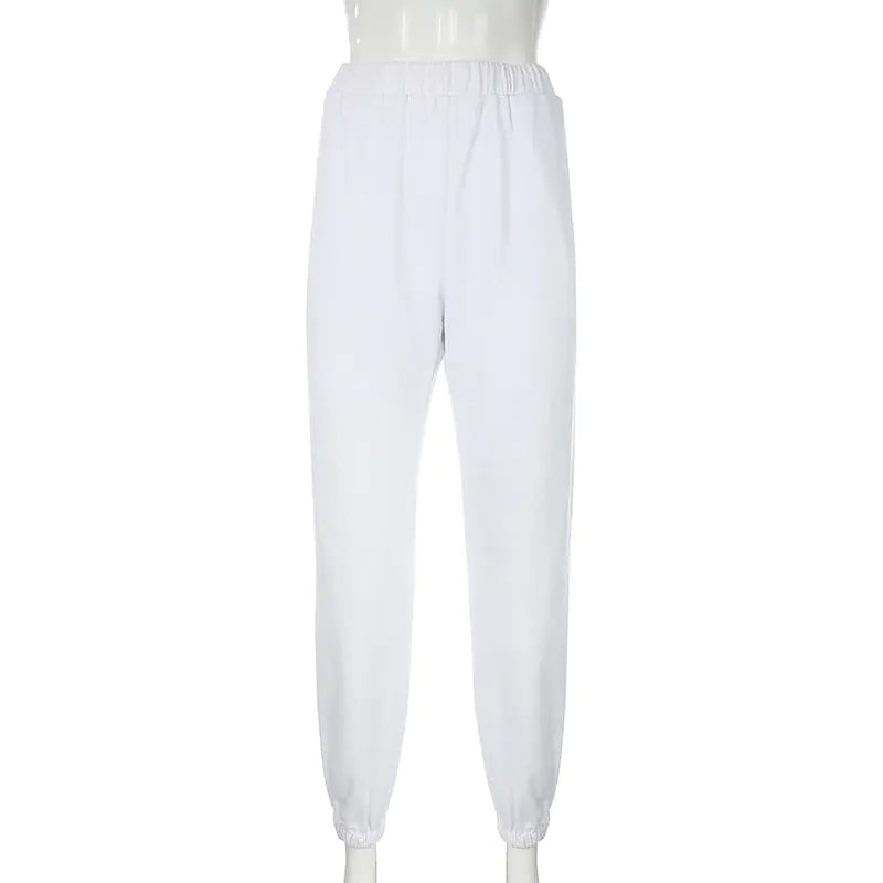 Moletom e Calças Casuais em Tons Terrosos para Mulheres