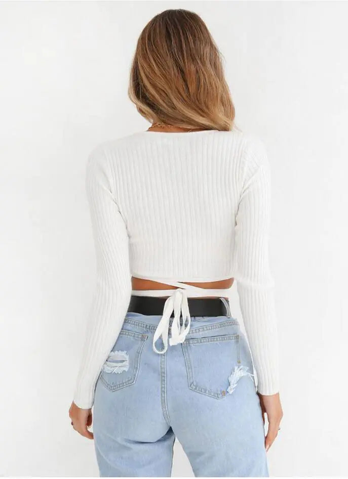 Essential 2020 Solid Color Women's Long Sleeve T-Shirt