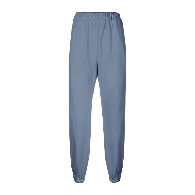 Moletom e Calças Casuais em Tons Terrosos para Mulheres